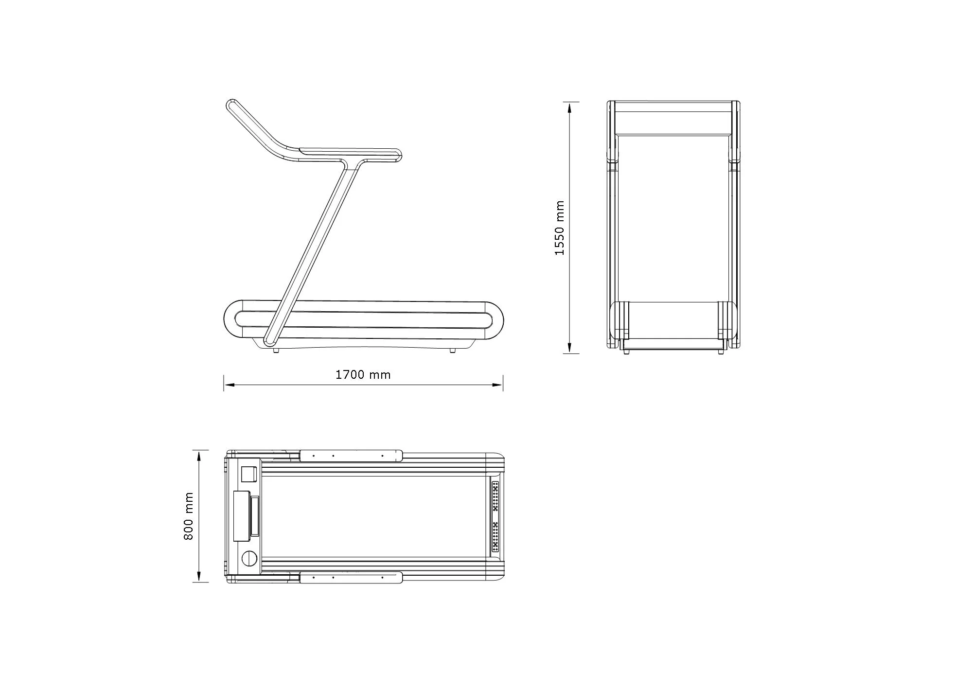 ALESSIA™ Motorized Treadmill - Image 5