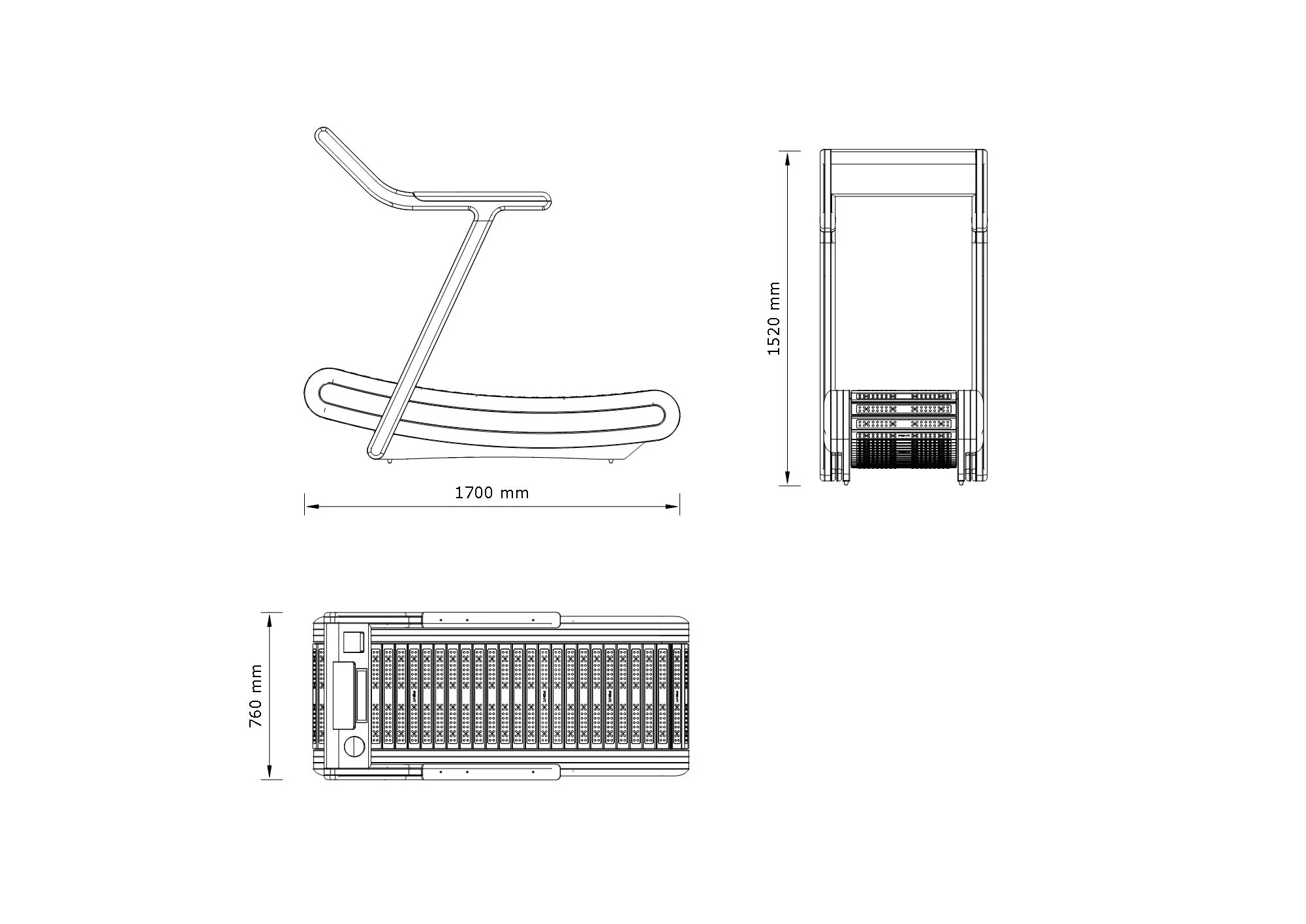 IRENA™ Premium Curve Manual Treadmill - Image 3
